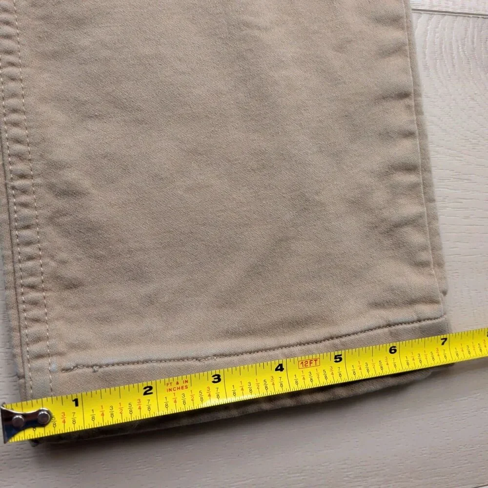 Banana Republic Jeans Mens 30x28‎ Traveler Athletic Tapered Fit Khaki Denim